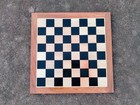 Indian Flat Black And White Chess Board 15 x15  Inch With Bag Christmas Gifts