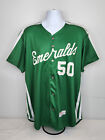 Eugene Emeralds Minor League Baseball Team Issued Game Jersey   50    Men s 50