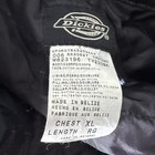 Black Dickies Men Duck Insulated Coverall Workwear Chest Xl  Length Regular