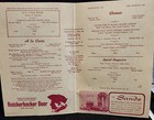 Railroad Menu New York Central Dinner   A La Carte 9-30 - 001