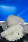 Fao Schwarz White   Gray Puppy Dog Plush 10  Adorable Stuffed Animal