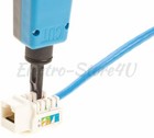 Impact Punch Down Tool With Blade 110 66 Network Wire Cable Cat5e Cat6 Cat7 Rj45