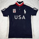 Polo Ralph Lauren Usa 10 Custom Fit Polo Shirt Size Xl
