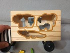 Melissa And Doug Wooden Safari Rescue Truck With 7 Animals And 2 People