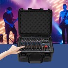 8-channel Professional Bluetooth Live Studio Audio Mixer Usb Mixing Console