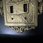 Virginia Metalcrafters Brass Double Switch Plate Cover