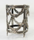 Antique Sterling Silver Decorative Adams Style Frame Spanish Hallmarked Star