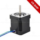 Nema 17 Stepper Motor 84oz in 2 0a 42x48mm 4 Wires W  1m Cable   Connector