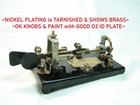  vibroplex 1923  original  Telegraph Key Bug reconditioned ready To Use smooth 