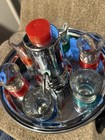 Chrome Globe Shot Liquor Dispenser