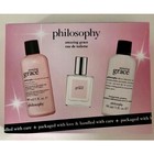 Anthropology Philosophy Amazing Grace Eau De Toilette Mini Gift Set 3pc Sealed