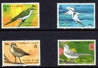 Turks And Caicos Birds Scott 806  807  810  813  815 Xf Mnh Issued 1990