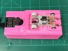 Hot Pink Adj Break In Stand Ghost Cat Fray  T-jet H-o Slot Car  Aurora Tyco Afx