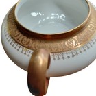 Limoges Cream Gravy Pitcher And Saucer Dish Attached