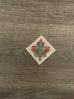 Vintage 1975 Boy Scouts Of Canada Fleur De Lys On Maple Leaf Logo Badge