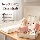 New Baby Gift Basket Set With Adorable Newborn Essentials For Baby Girl And B   