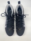 Nike Alpha Menace 4 Varsity Football Cleats Black White Fn0027-001 Men Size 11 5