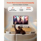 Uimoso 8  Rectangular In-wall Speaker System  Indoor 2-way  1 Pair