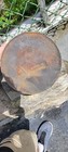 Old Vintage Erie Cast Iron  8 Griswold 1891 Antique Hanging Flat Bottom Bean Pot