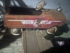 Vintage  Fire Chief Pedal Car