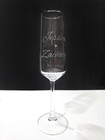 Personalized Champagne Flutes Custom Wedding Toasting Glasses Set