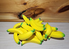 25 Pack - 3 5 Inch  Banana Squishy Toy  Squeeze Stress Decompression