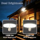 Solar Flood Lights Outdoor 2000lm 160 Led Motion Sensor