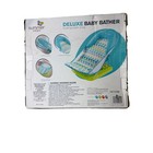 Summer Deluxe Baby Bather Triangle Stripe Folding Bath Sling Sink tub