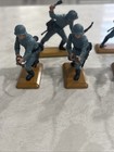 Britains Deetail Military German Team  tan Stands 