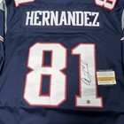 Aaron Hernandez Signed New England Patriots Jersey Autographed Coa  81