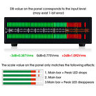 Mic line Stereo Led Sound Level Meter Music Spectrum Display Home Audio Splitter