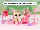 Pink Lps Accessories For Littlest Pet Shop Figures Toy Cat Dog Dachshund Gift