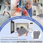 Suzzipad Microwave Heated Gloves And Microwavable Slippers For Discomfort Soo   