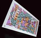 Thurston Moore Kurt Vile Aladdin Theater 2011 Signed Silkscreen By Gary Houston