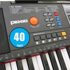 Plixio 61-key Digital Electric Piano Keyboard   Sheet Music Stand - Portable    