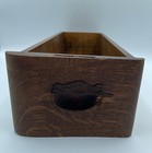 Vintage Sewing Table Drawer Box Curved Front With 62 Rolls Of Asst Thread