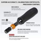 Firstinfo H5178 Precision Certified Torque Limiting Screwdriver  1 4 Inch Hex   