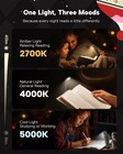 Book Light  Rechargeable Clip-on Led Reading Light For Bed   Night   Grey