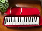 Vintage Samick Melodihorn M-36 Keyboard Melodica W  Case Retro Portable