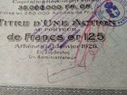 Greece 1926 Greek Banque Dorient 125 Gold Francs Coupons Gold Bond Loan Stock
