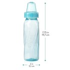 Evenflo Feeding Classic Plastic Baby Bottles Pink lavender teal 8oz 12 Pack