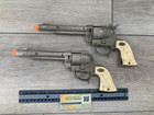 Vintage Gene Autry Toy Cap Gun Leather Holster Western Cowboy Diecast Metal Lot