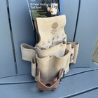 Nicholas No 500 10 Pocket Electrician s Tool Pouch Top Grain Cowhide Leather Nos