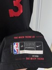 Nike Miami Heat Dwyane Wade  3 Nba 2023 24 City Edition Culture Jersey Sz 48 L