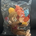 Vintage Disney Store Aladdin - Lot Of 2 Abu   Iago Bean Bag Plush  