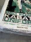 Proforce Karate Uniform Gi Adult Size 3 White Lite 55  Cotton Poly Martial Arts