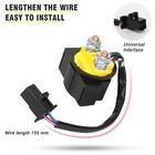 Nibbi Starter Relay Solenoid For Yamaha Warrior 350 Yfm350 Yfm350x 1987-2004 Atv