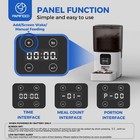 6l Automatic Cat   Small Dog Feeder - Programmable Pet Feeder With 36 Daily M   