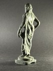 Ancient Romano Celtic Bronze Statue Of God Jupiter  zeus  - Ca 100-300 Ad  12cm 