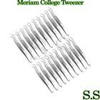 25 Pieces Meriam College Cotton Tweezers Dental Instruments